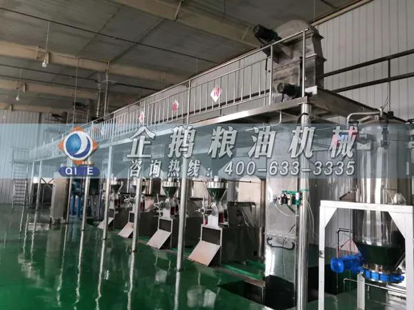 棉籽油精煉加工設(shè)備，企鵝機械提高油料綜合利用率(圖2)