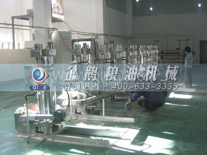 芝麻油壓榨處理設(shè)備，企鵝牌液壓榨油機勇于創(chuàng)新生產(chǎn)效率高(圖5)